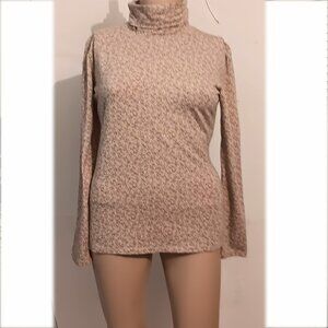 RuffHewn Long Sleeve Turtleneck Blouse Size Small